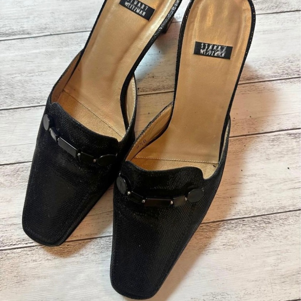 Vintage Stuart Weitzman Mule Heels